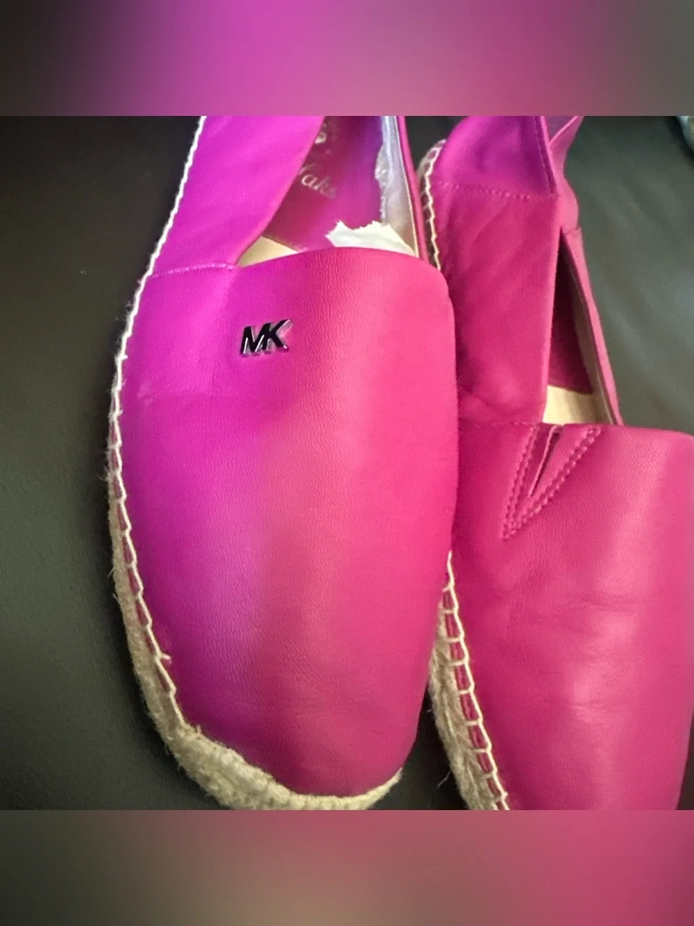 Michael Kors leather hardware